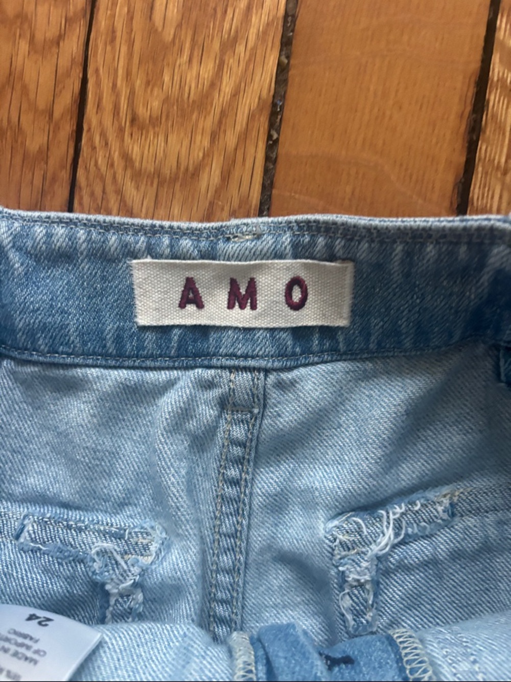 AMO Light Blue vintage army pant - Picture 5 of 7